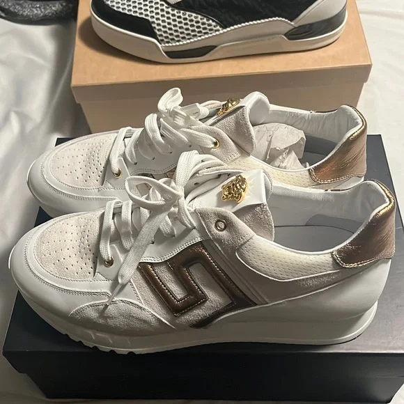Versace | Shoes | Mens Versace Sneaker Size 3 Us 46 Italy  display picture 1